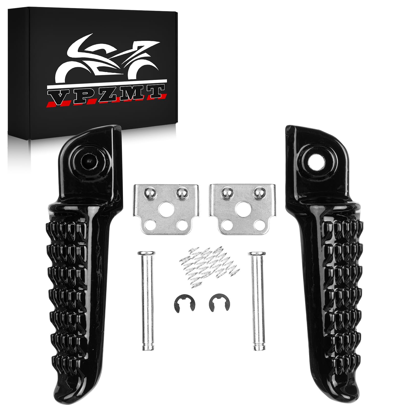 Amazon.com: VPZMT Rear Foot Pegs Footrests for kawasaki ZX-6R ZX